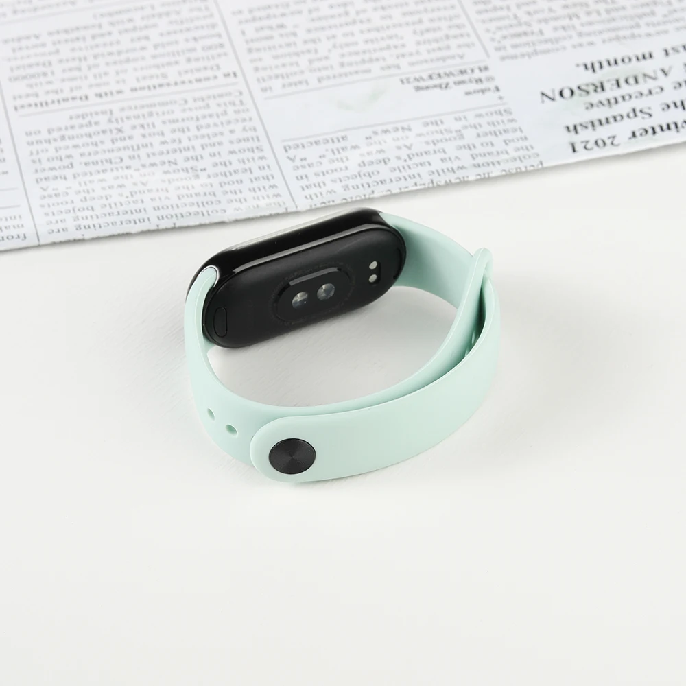 Silicone Strap For Xiaomi Mi Band 11 10 9 8 NFC Sport Bracelet Wristband Pulseira Correa Xiaomi Smart Band 11 10 9 8 Accessories