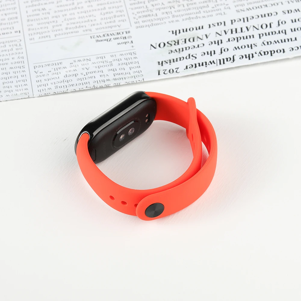 Silicone Strap For Xiaomi Mi Band 11 10 9 8 NFC Sport Bracelet Wristband Pulseira Correa Xiaomi Smart Band 11 10 9 8 Accessories