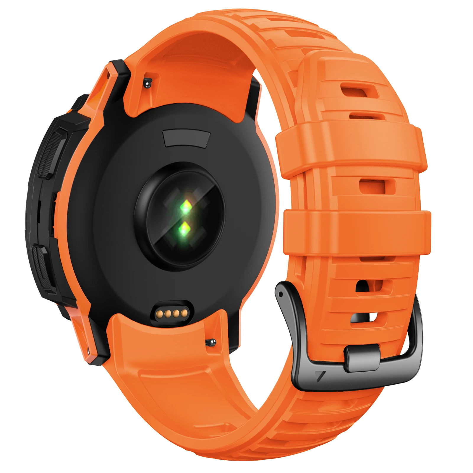 ANBEST 26MM Strap for Garmin Instinct 2X Solar Silicone Band for Instinct 2X Solar Tactical Edition Replacement Wristband