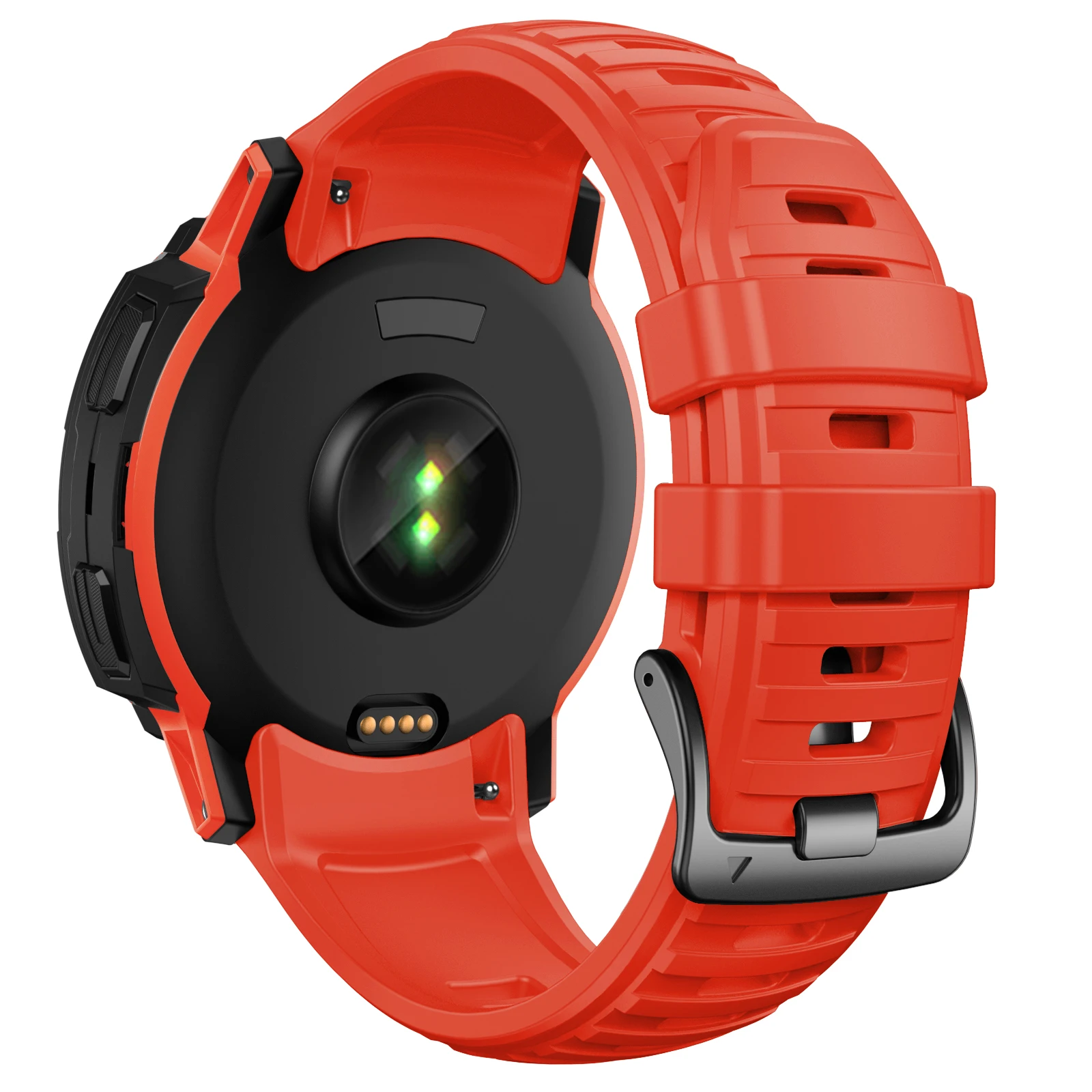 ANBEST 26MM Strap for Garmin Instinct 2X Solar Silicone Band for Instinct 2X Solar Tactical Edition Replacement Wristband