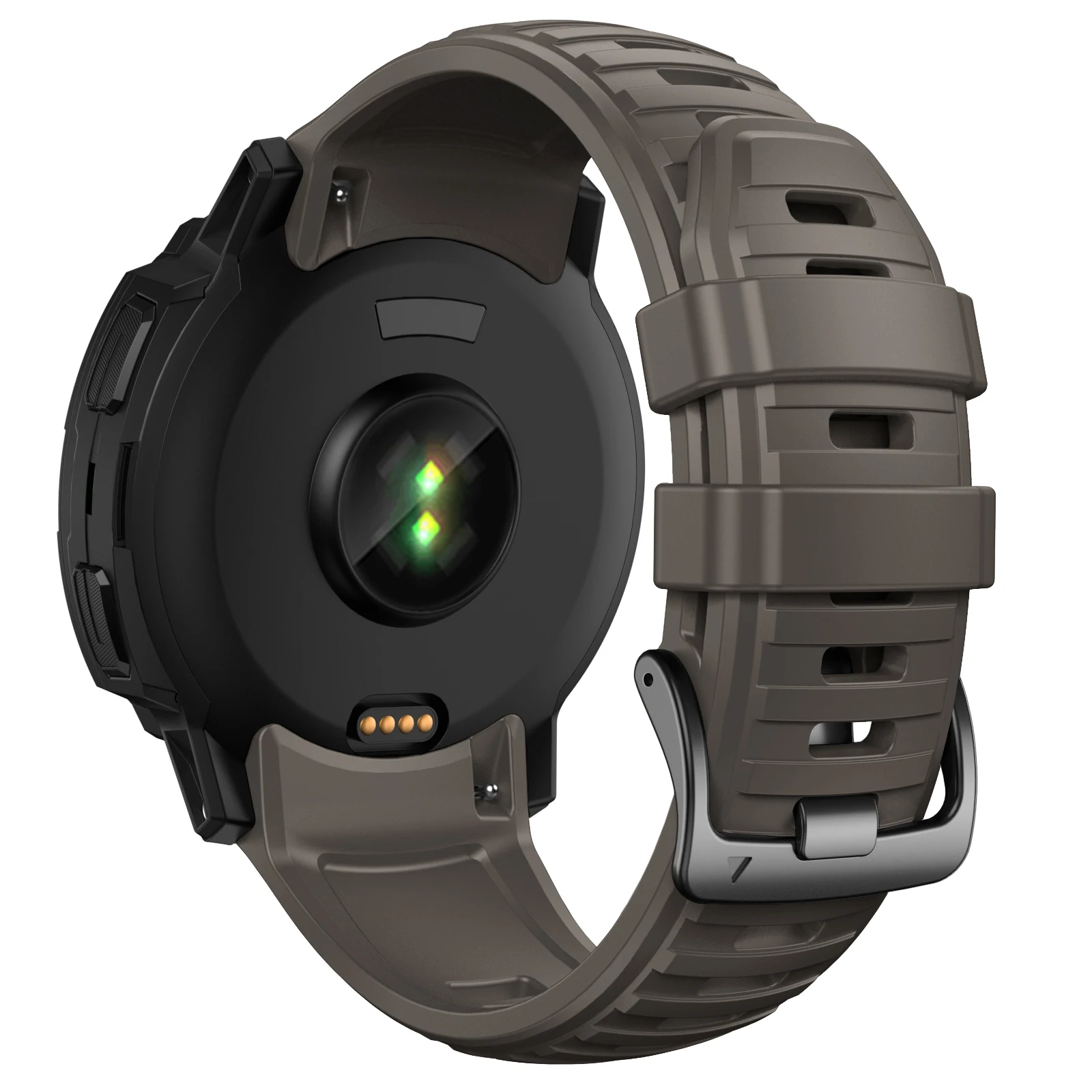 ANBEST 26MM Strap for Garmin Instinct 2X Solar Silicone Band for Instinct 2X Solar Tactical Edition Replacement Wristband