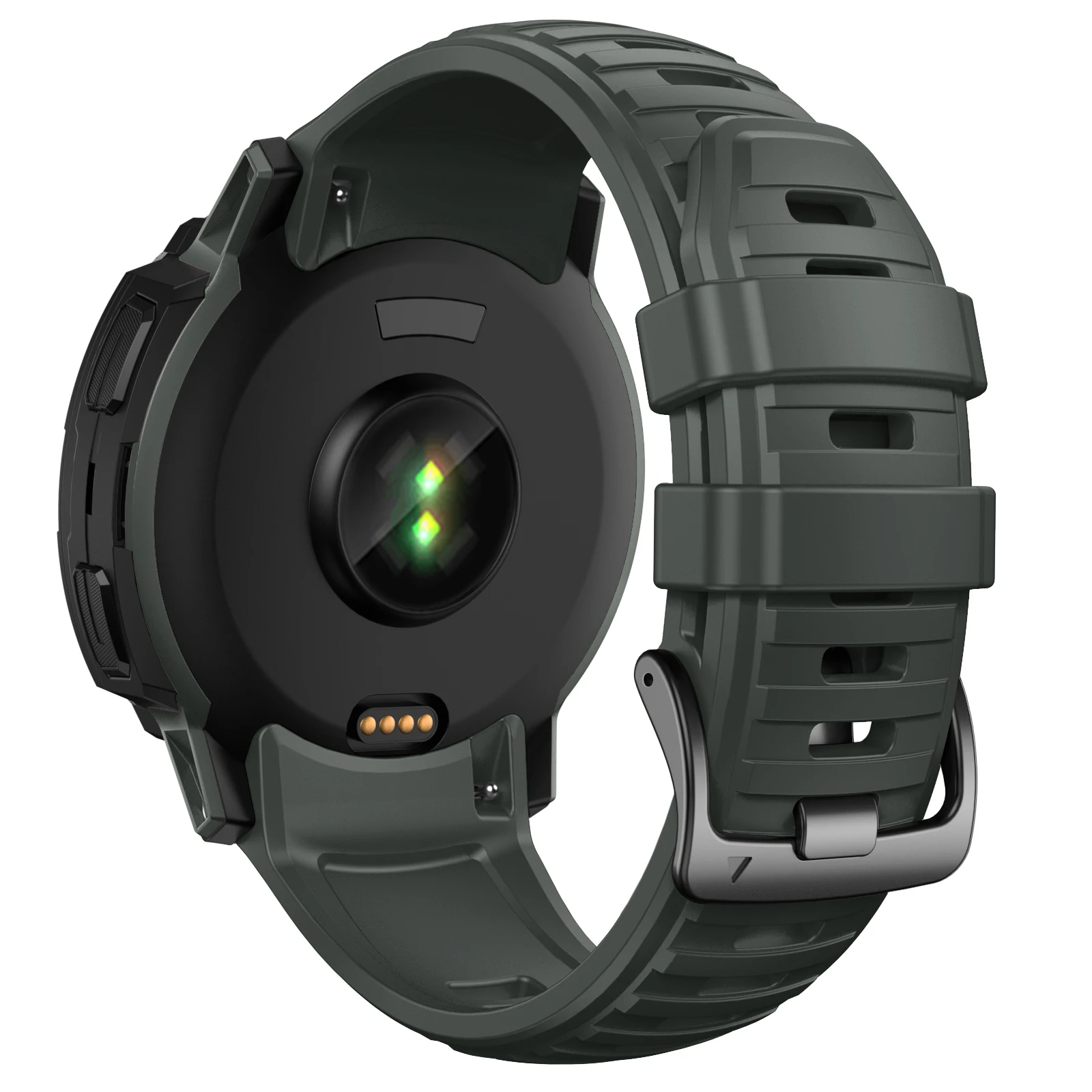 ANBEST 26MM Strap for Garmin Instinct 2X Solar Silicone Band for Instinct 2X Solar Tactical Edition Replacement Wristband