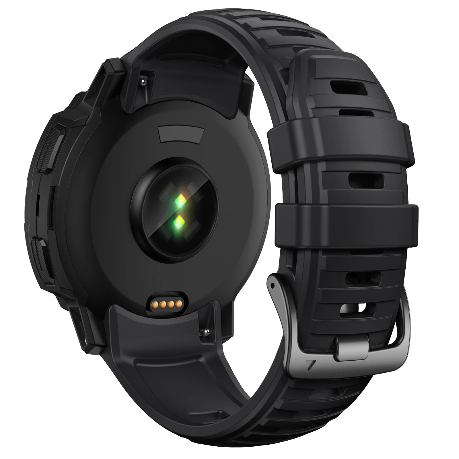 ANBEST 26MM Strap for Garmin Instinct 2X Solar Silicone Band for Instinct 2X Solar Tactical Edition Replacement Wristband