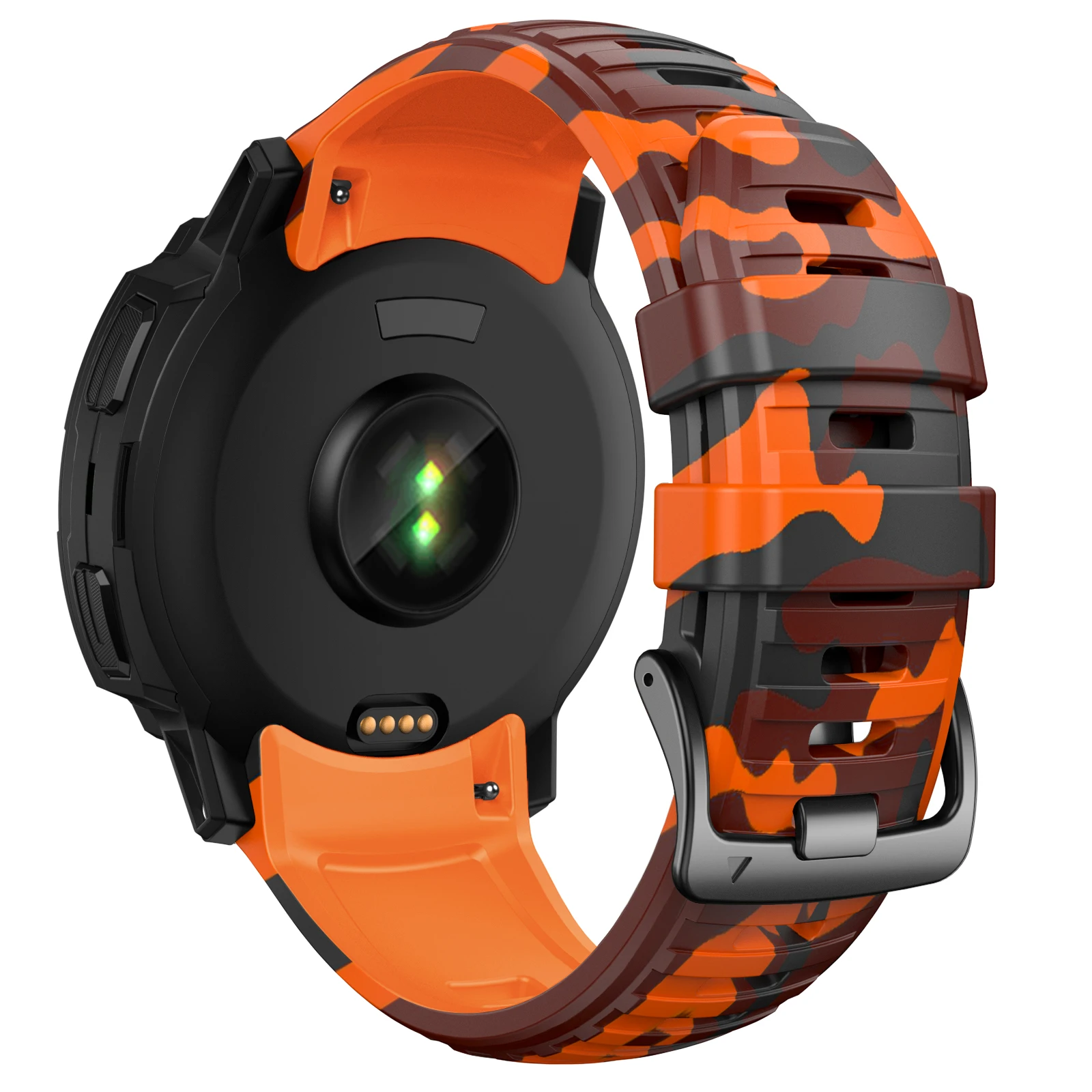 ANBEST 26MM Strap for Garmin Instinct 2X Solar Silicone Band for Instinct 2X Solar Tactical Edition Replacement Wristband