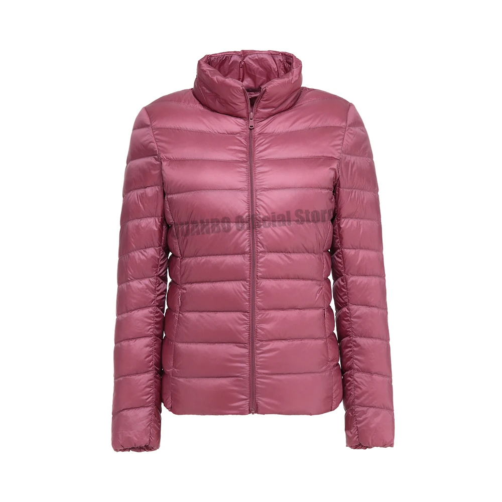 Women Spring Jacket Fashion Short Ultra Lightweight Packable Puffer Coats 15 Colors Female Down Warm Korean Slim Fit Parkas 5XL