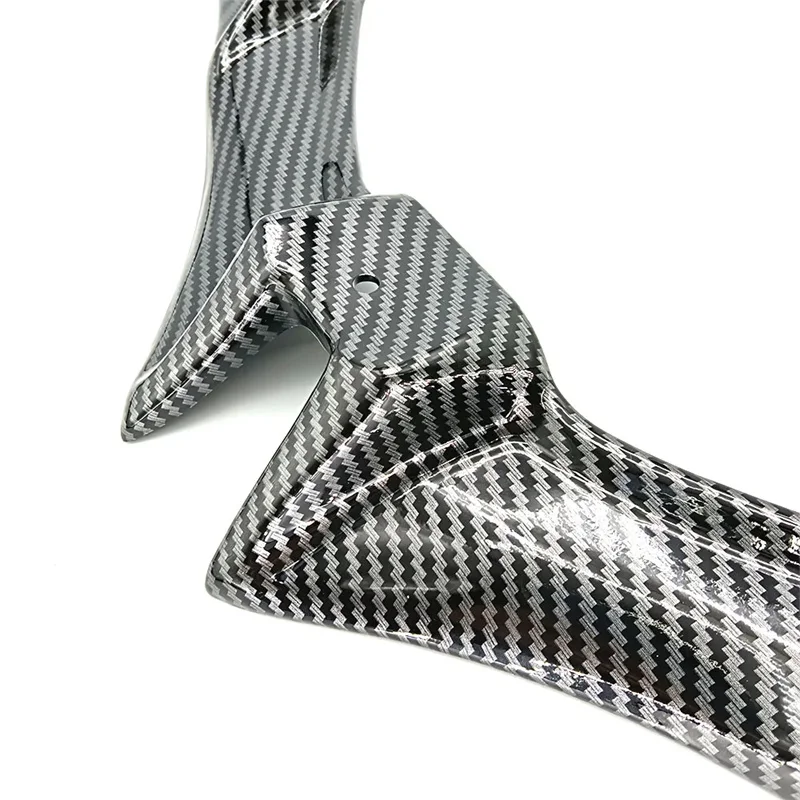 Motorcycle New Front Fairing Winglet Wing Cover Trim For YAMAHA R15 V3 2017 2018 2019 2020 2021 Shark Fin Beak Moto Accessories