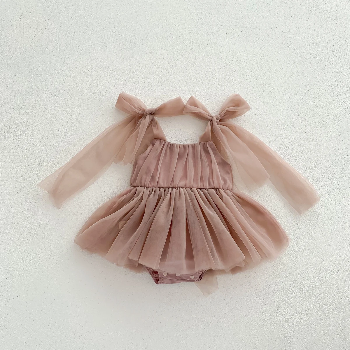 Summer Baby Romper Set Lace Polka Dots Toddler Princess Dress Infant Girls Bodysuit Baby Onesies 0-24 Months