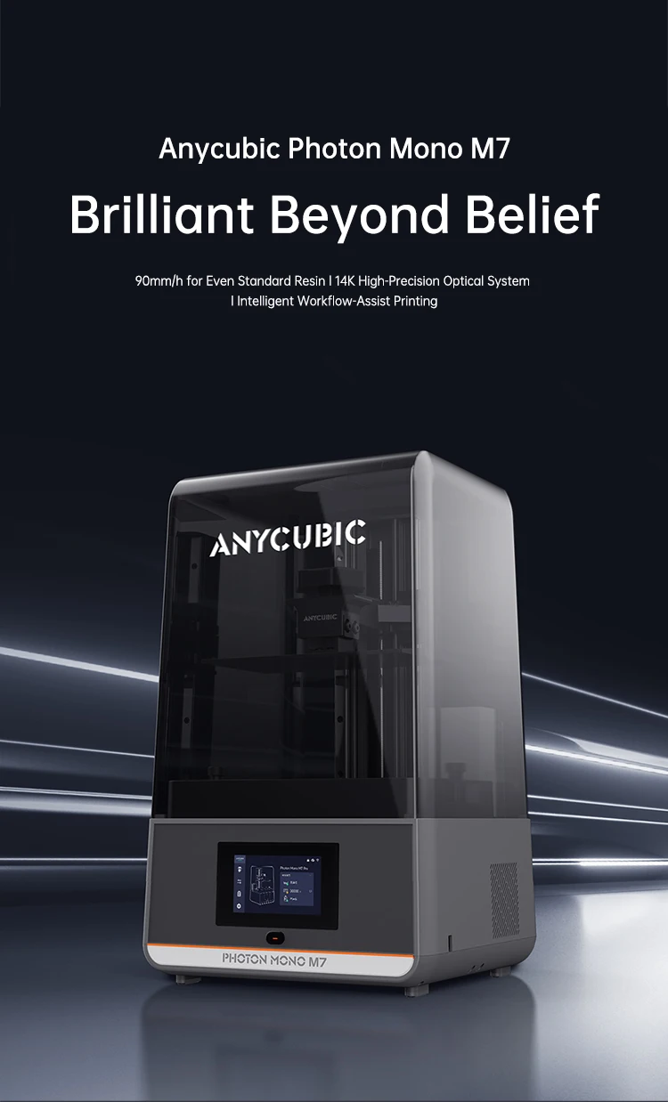 Российский ANYCUBIC UV Смола LCD 3D принтер Photon Mono M7, 14K Photon Mono M7 Pro, Photon P1 Photon P1 Max