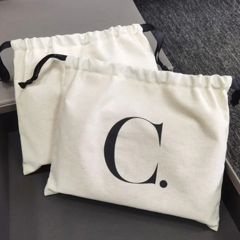 Cotton Gift Bags Higher Quality Sew Muslin Shopping Dust Sack 5x7cm 7x9cm Custom Logo Makeup Jewelry Pouch