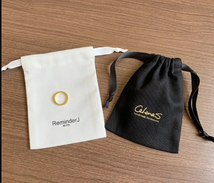 Cotton Gift Bags Higher Quality Sew Muslin Shopping Dust Sack 5x7cm 7x9cm Custom Logo Makeup Jewelry Pouch
