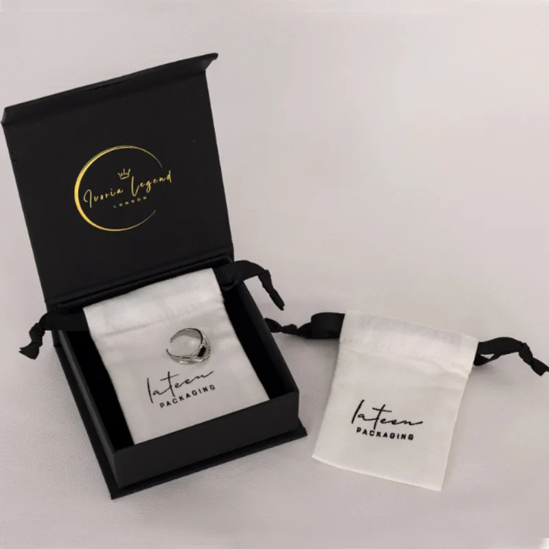 Cotton Gift Bags Higher Quality Sew Muslin Shopping Dust Sack 5x7cm 7x9cm Custom Logo Makeup Jewelry Pouch