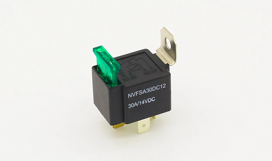 FORWARD relays top grade quality 4 pin 30A auto relay with fuse, coil voltage 12VDC relais