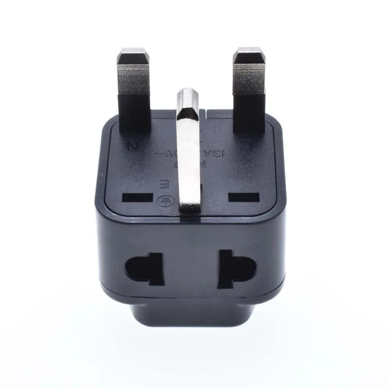 1pcs Universal 2 in 1 Russia CN US AU EU to UK Travel Plug Adapter 13A Multi-function Italy Swiss India Socket Converter Type G