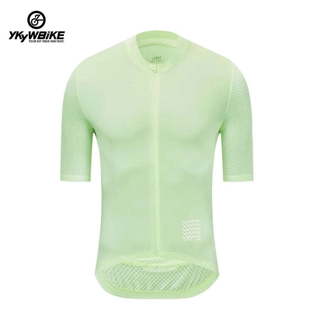 YKYWBIKE Men Cycling Jersey MTB Summer Maillot Bike Shirt Downhill Jersey High Quality Pro Team Short Sleeve Bicycle Clothing