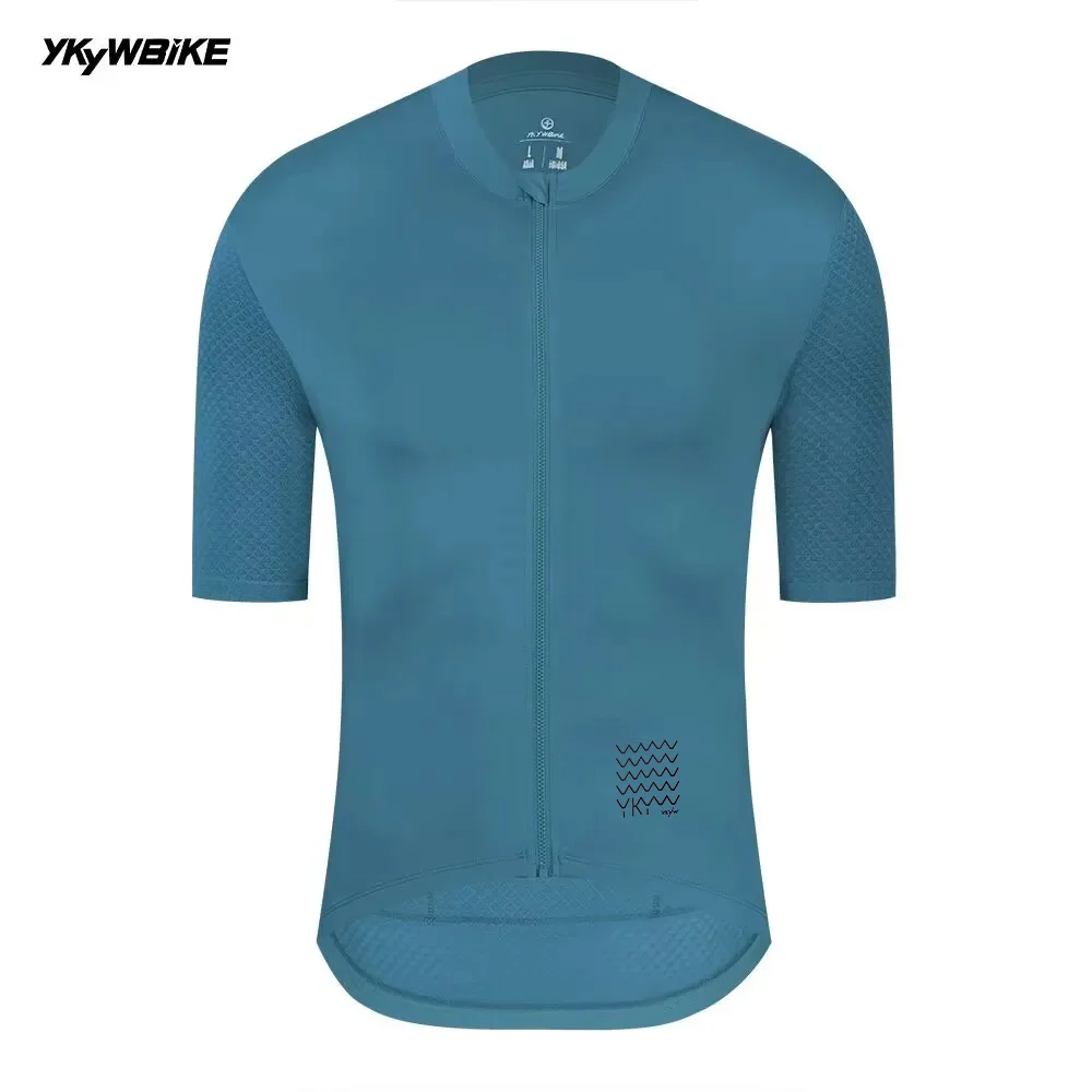 YKYWBIKE Men Cycling Jersey MTB Summer Maillot Bike Shirt Downhill Jersey High Quality Pro Team Short Sleeve Bicycle Clothing