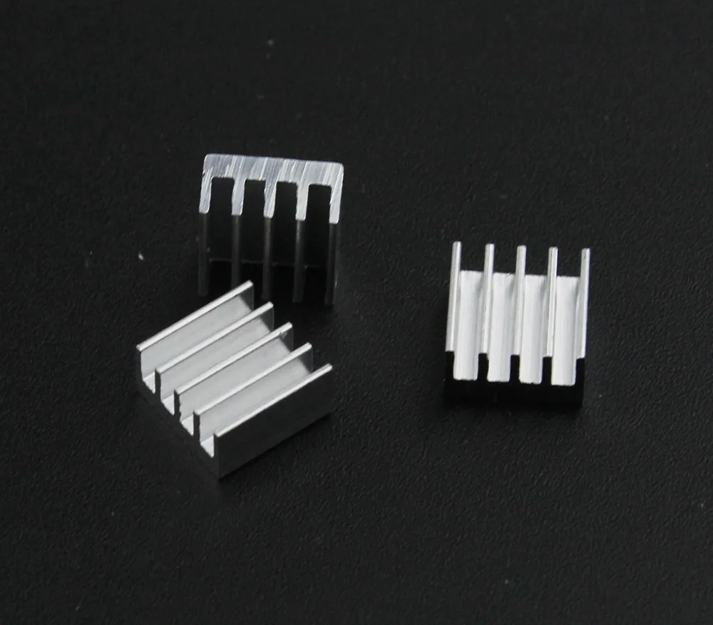 50pcs Extruded Aluminum Heatsink 14x14x6mm for Chip VGA RAM LED IC Electronic Radiator Cooler Cooling