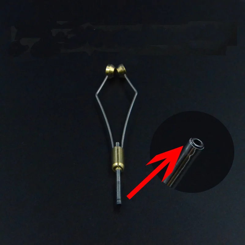 CONTEMPLATOR 2optional Styles Fly Tying Bobbin Holder With Arc Mouth or Black Ceramic Tip Tapered Feet Bullet Bobbin Tying Tools