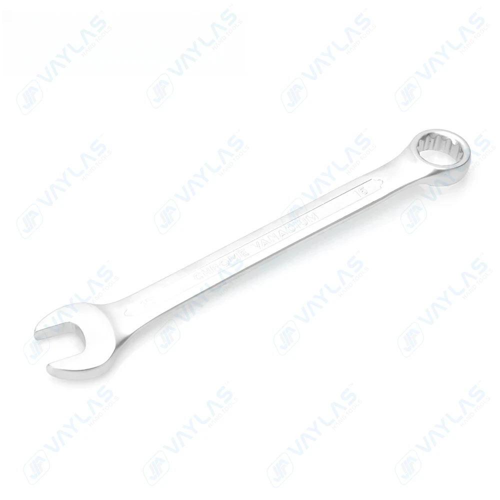 15mm Open Box End Combination Wrench Chrome Vanadium Opened Ring Combo Spanner Household Car Repair Hand Tools 15 mm