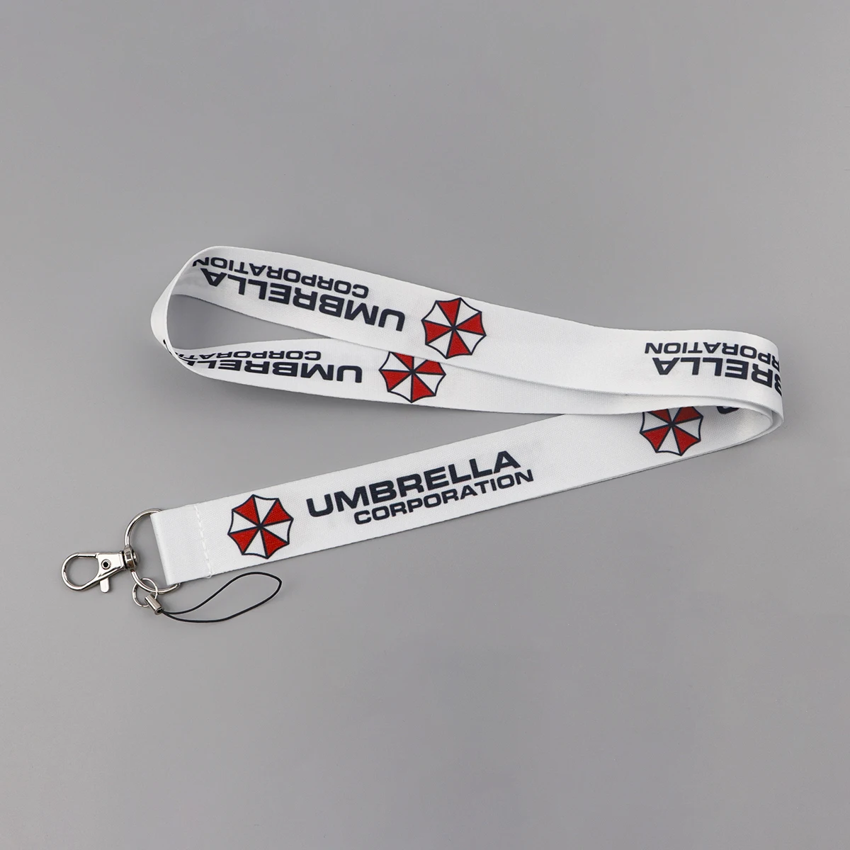 Ransitute R1956 Umbrella Sign Lanyard Credit Card ID Holder Badge Student Women Travel Bank Bus Business Card Cover Badge