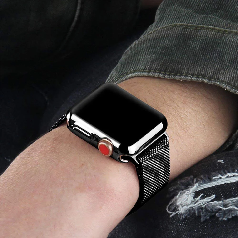 Silicone Case for Apple Watch Case 44mm 40mm 49mm 46mm 45mm 38 42mm Transparent Protective TPU iWatch Series Ultra 10 9 8 7 SE 6