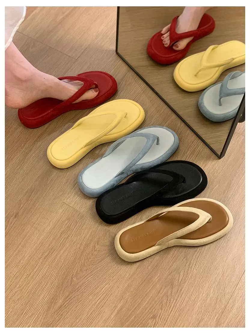 Women Slippers Summer Slides Open Toe Flat Casual Shoes Leisure Sandal Female Beach Flip Flops Outdoor Slippers Zapatillas Mujer