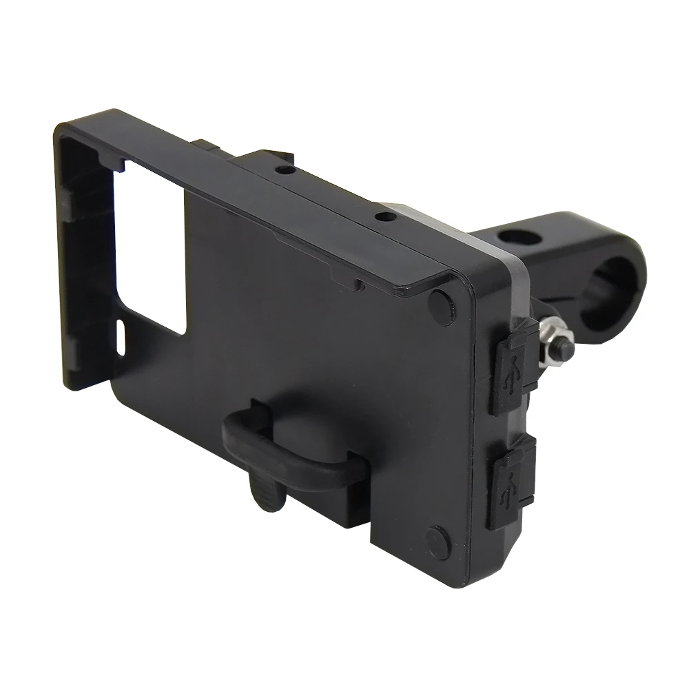 Universal New For Ø 22mm Handlebar New Black Motorcycle Phone GPS Mount With Handlebar Clamp