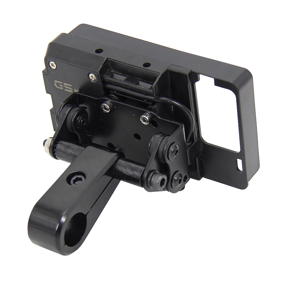 Universal New For Ø 22mm Handlebar New Black Motorcycle Phone GPS Mount With Handlebar Clamp