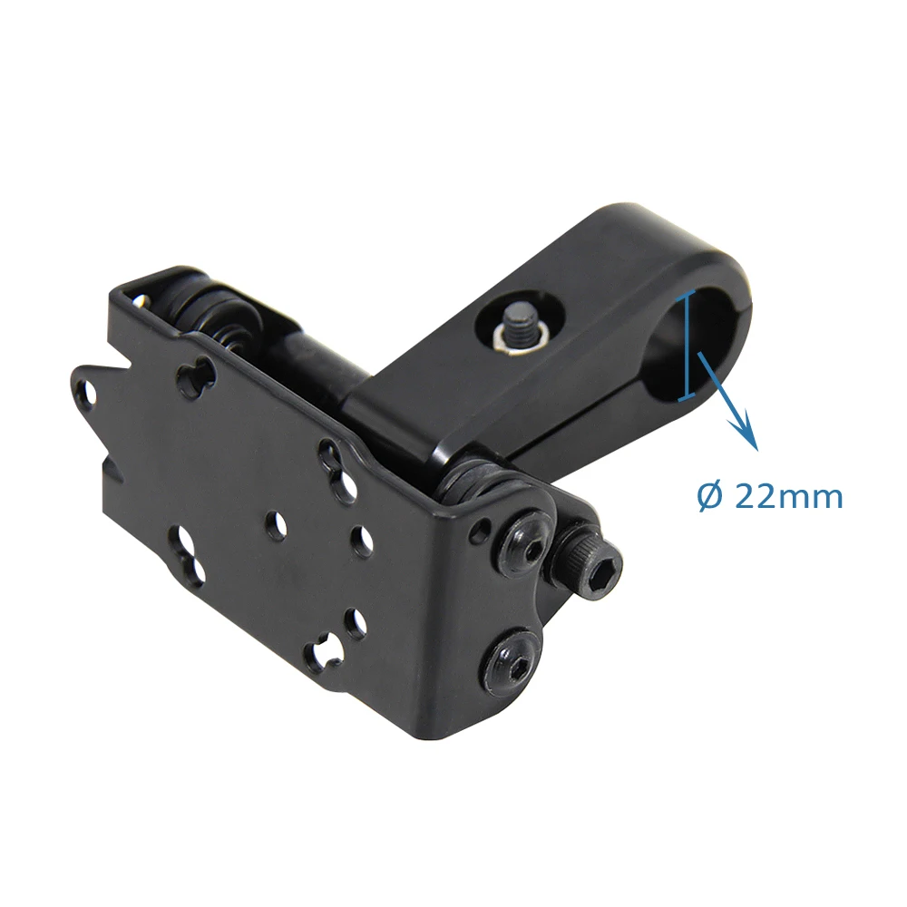 Universal New For Ø 22mm Handlebar New Black Motorcycle Phone GPS Mount With Handlebar Clamp