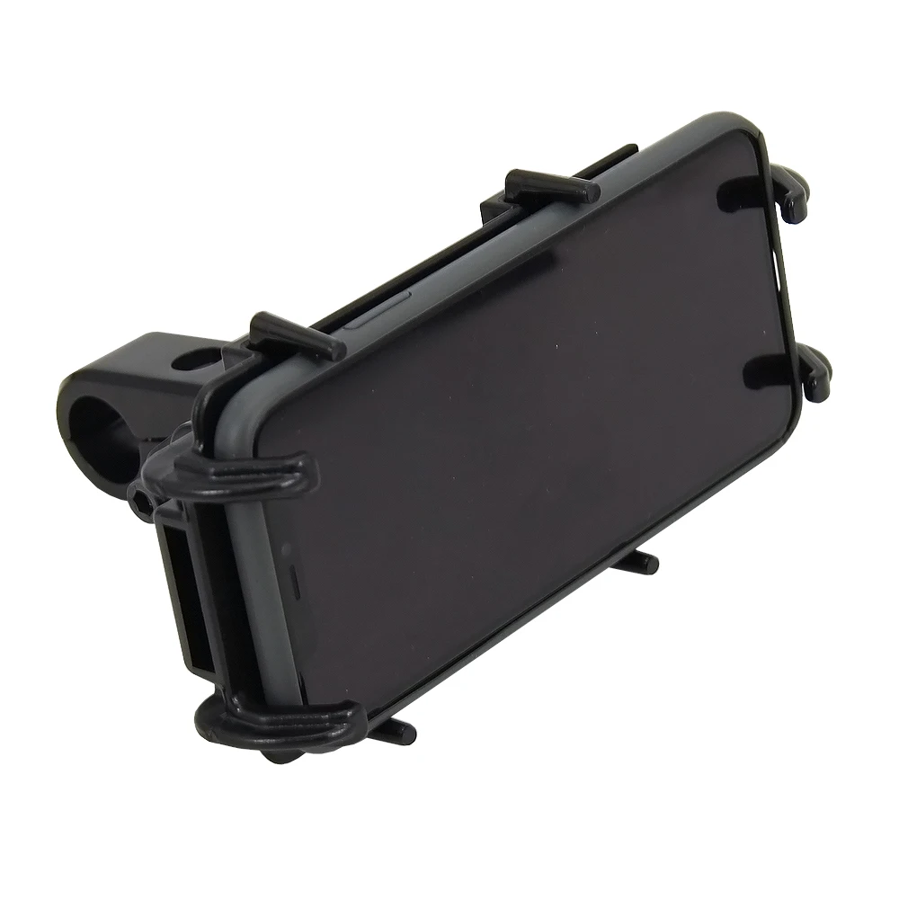 Universal New For Ø 22mm Handlebar New Black Motorcycle Phone GPS Mount With Handlebar Clamp
