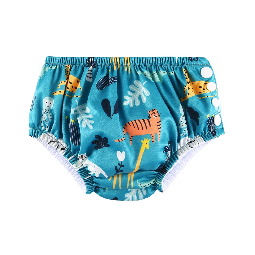 Babyland Baby Swimming Pool Diaper 1PC Waterproof Cloth Diapers Swimwear for Kids Pool Pant Swimming Fit For Baby 0--3 Years