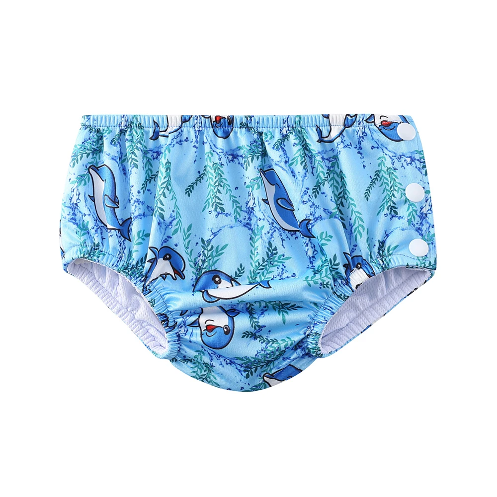 Babyland Baby Swimming Pool Diaper 1PC Waterproof Cloth Diapers Swimwear for Kids Pool Pant Swimming Fit For Baby 0--3 Years