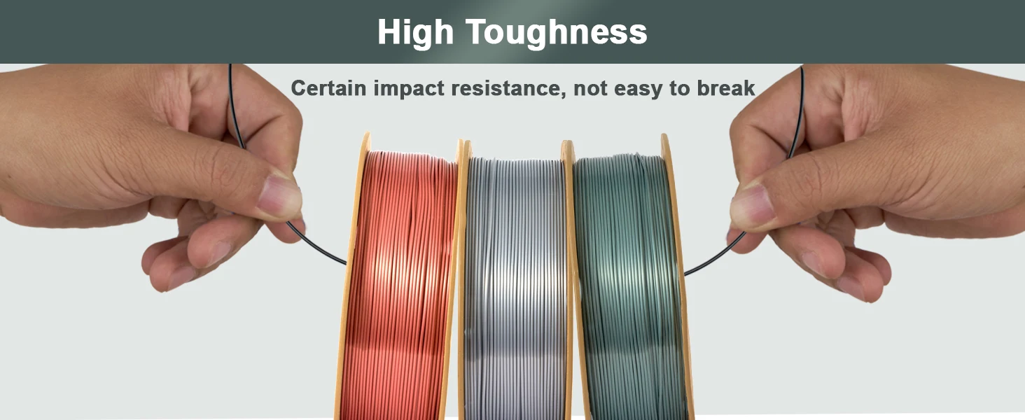 ERYONE 3KG Silk PLA Filament 1.75mm No Bubble Vacuum Biodegradable Fast Shipping Overseas Warehouse 1KG(2.2LBS)/spool