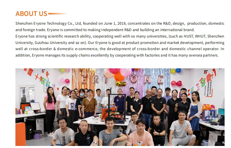 ERYONE 3KG Silk PLA Filament 1.75mm No Bubble Vacuum Biodegradable Fast Shipping Overseas Warehouse 1KG(2.2LBS)/spool