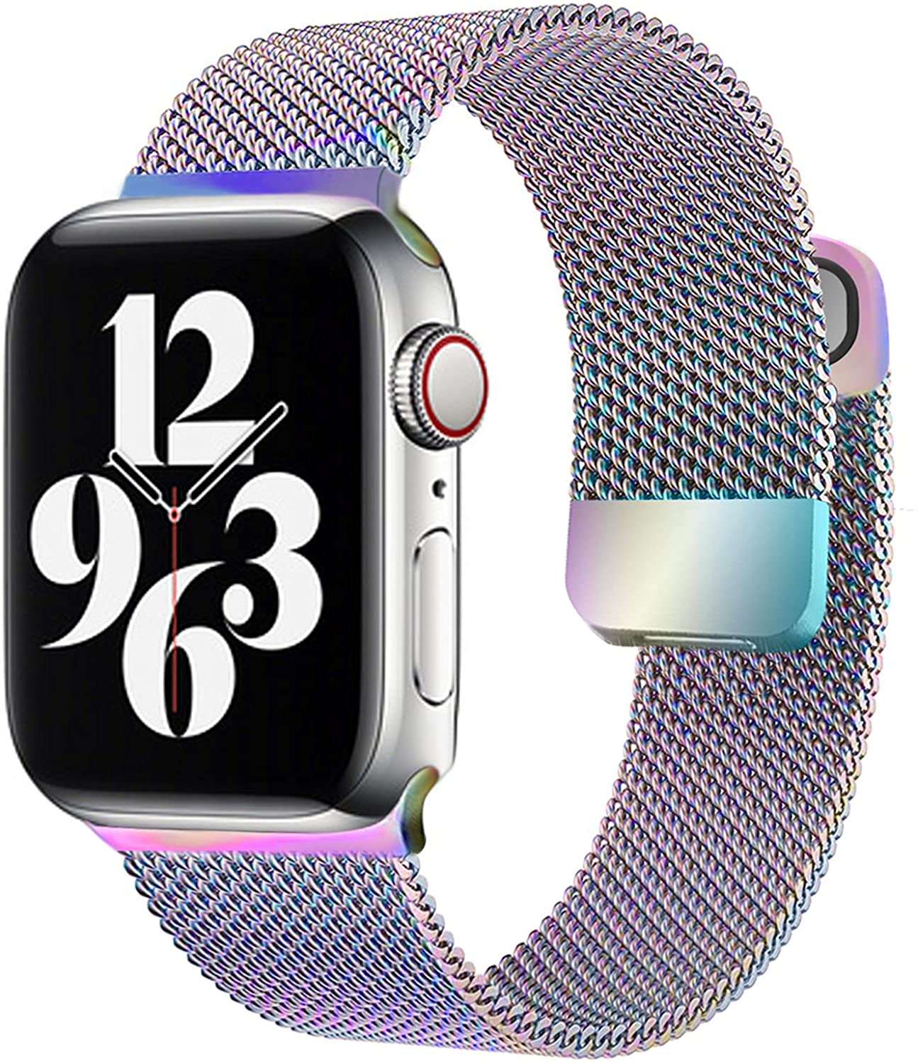 Milanese Loop Band for Apple watch Ultra/4 9 8 7 6 SE 45mm 49mm 44mm/41/40mm Metal Magnetic Strap iWatch 12 11 10 46mm 42mm Band