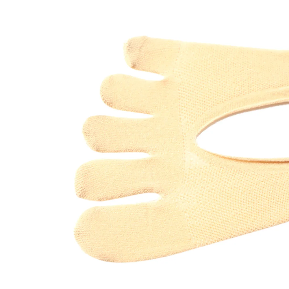 Socks women's Short Socks Ladies Invisible Lace White Socks With Fingers Female Transparent Sock Girls tt018 1pair=2pcs