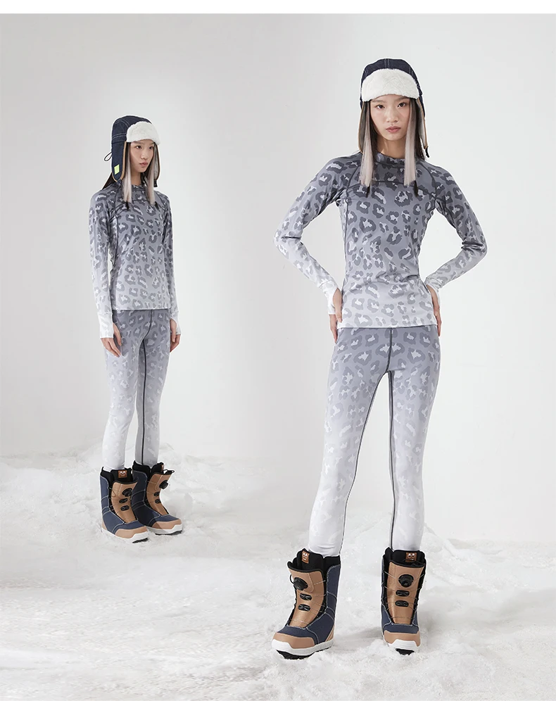 VECTOR Women Ultra Soft Winter Quick Dry Base Layering Set Microfiber Fleece Thermal Underwear Long Johns Set Clothes Plus Pants