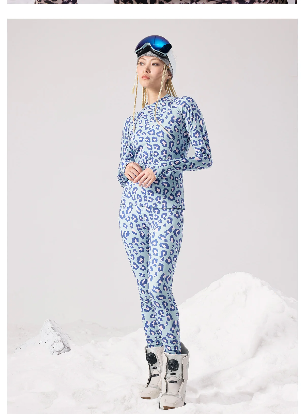 VECTOR Women Ultra Soft Winter Quick Dry Base Layering Set Microfiber Fleece Thermal Underwear Long Johns Set Clothes Plus Pants