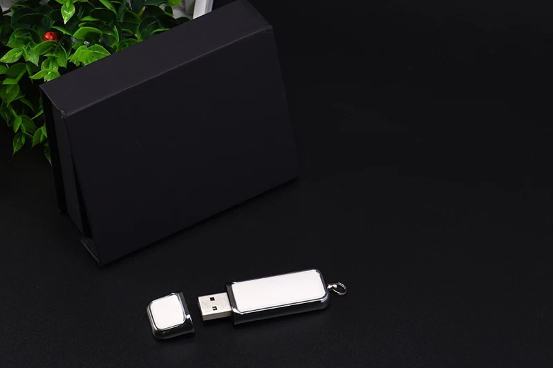 JASTER USB 3.0 Flash Drive 128GB Square Leather with BOX Free custom logo Pen drive 32GB 64GB Memory stick Creative gift U disk
