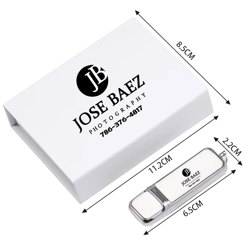 JASTER USB 3.0 Flash Drive 128GB Square Leather with BOX Free custom logo Pen drive 32GB 64GB Memory stick Creative gift U disk