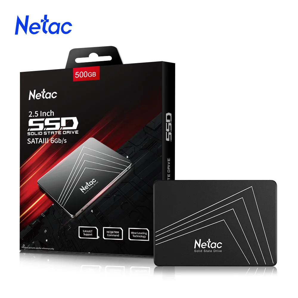 Netac SSD 4tb 2tb 1tb 2.5inch SATA3 128gb 256gb 512gb SSD Hard Disk HDD Internal Solid State Drive for Laptop Desktop