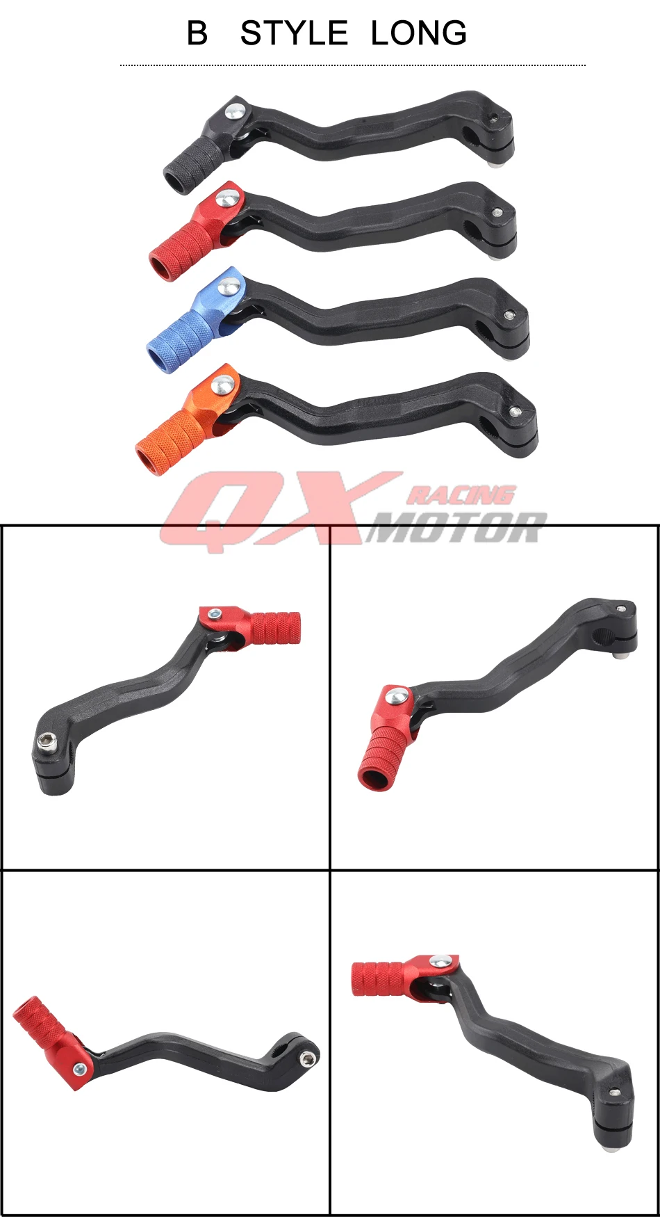 Motorcycle Gear Shift Pedal Lever For Kayo BOSUER BSE Apollo Xmotos ZongShen NC 250 300 450 CC Dirt Bike MX Motocross Enduro