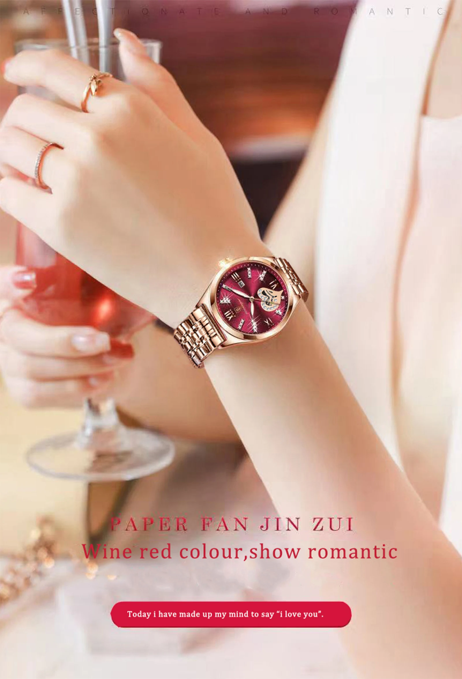 POEDAGAR Luxury Watches For Women Waterproof Luminous Date Stainless Steel Woman Watch Elegant Fashion Quartz Ladies Wristwatch