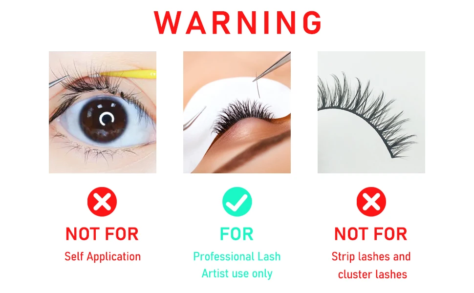 VEYES INC Eyelash Extension Glue 0.5-1 Sec Drying (0.17fl.oz / 5ml) Up to 8 Weeks Retention Adhesive Salon Use for Lash Tech