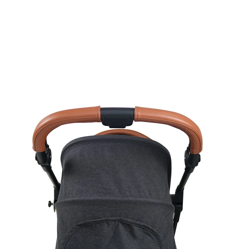 Stroller PU Leather Handle Covers Fit For Cybex Mios Pram Bumper Sleeve Case Armrests Protective Cover Stroller Accessories