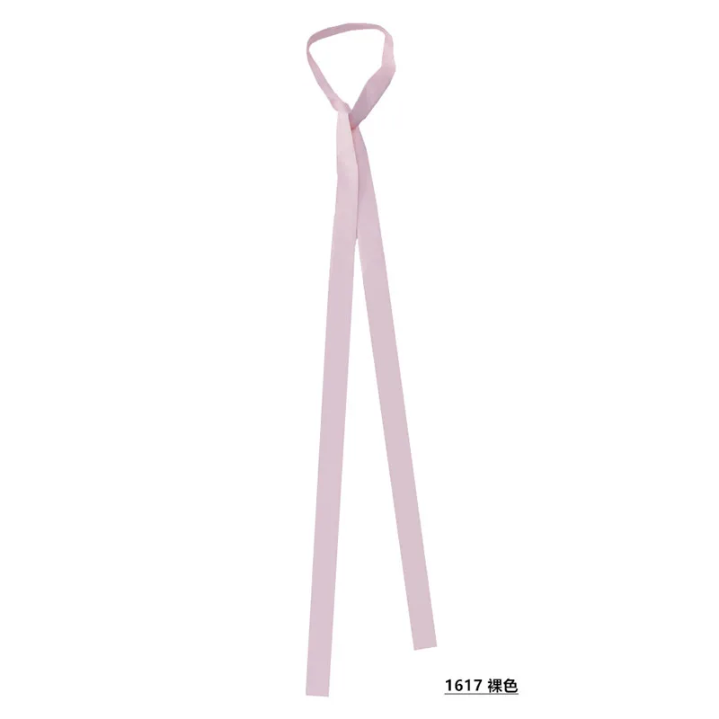120cm X 2.5cm Solid Color Silk Scarf Fashion Brand Bag Scarf For Women Head Skinny Scarf Long Handle Bag Scarves Wraps