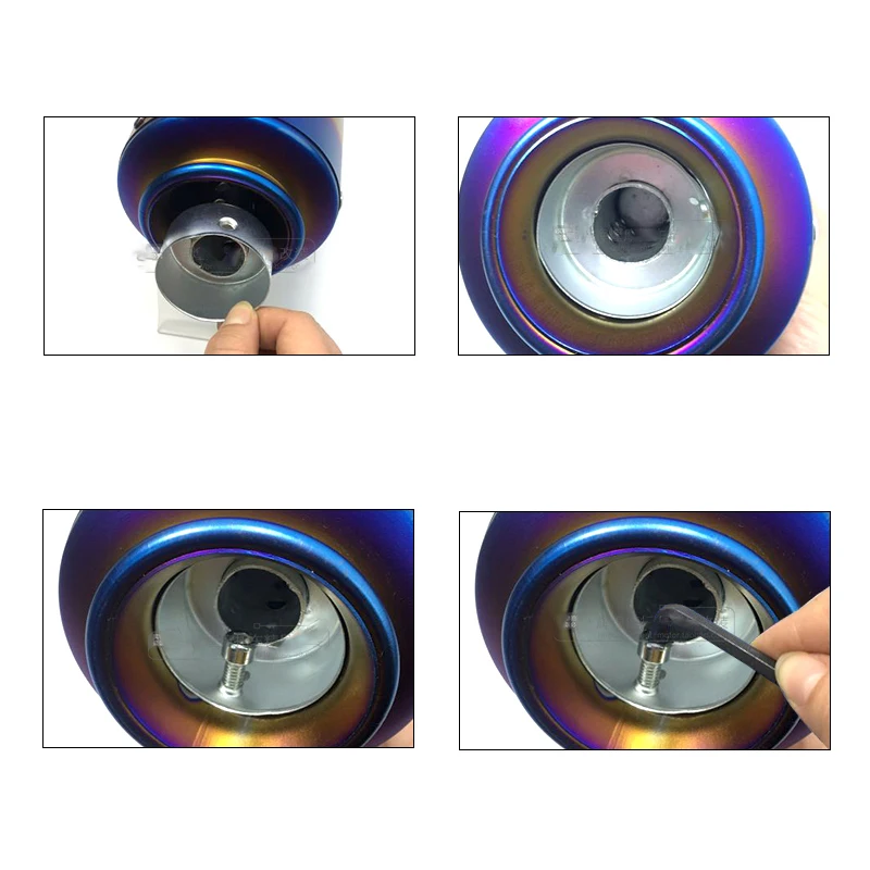 DB Killer Silencer Noise Sound Exhaust Adjustable Muffler Silencer 35mm/42mm/45mm/48mm/60mm