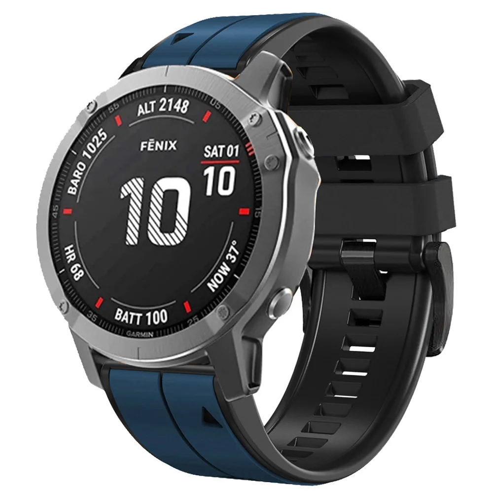 Strap Bracelet For Garmin Fenix 7X 5X 5 Plus 7 6 6X Smart 3 3HR 935 Watchbands Band Quick Release Silicone Easyfit WristBand New