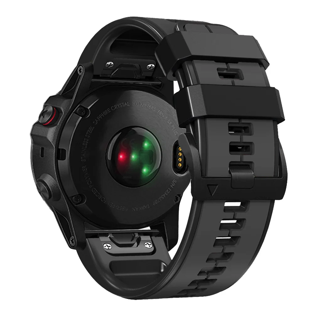 Strap Bracelet For Garmin Fenix 7X 5X 5 Plus 7 6 6X Smart 3 3HR 935 Watchbands Band Quick Release Silicone Easyfit WristBand New