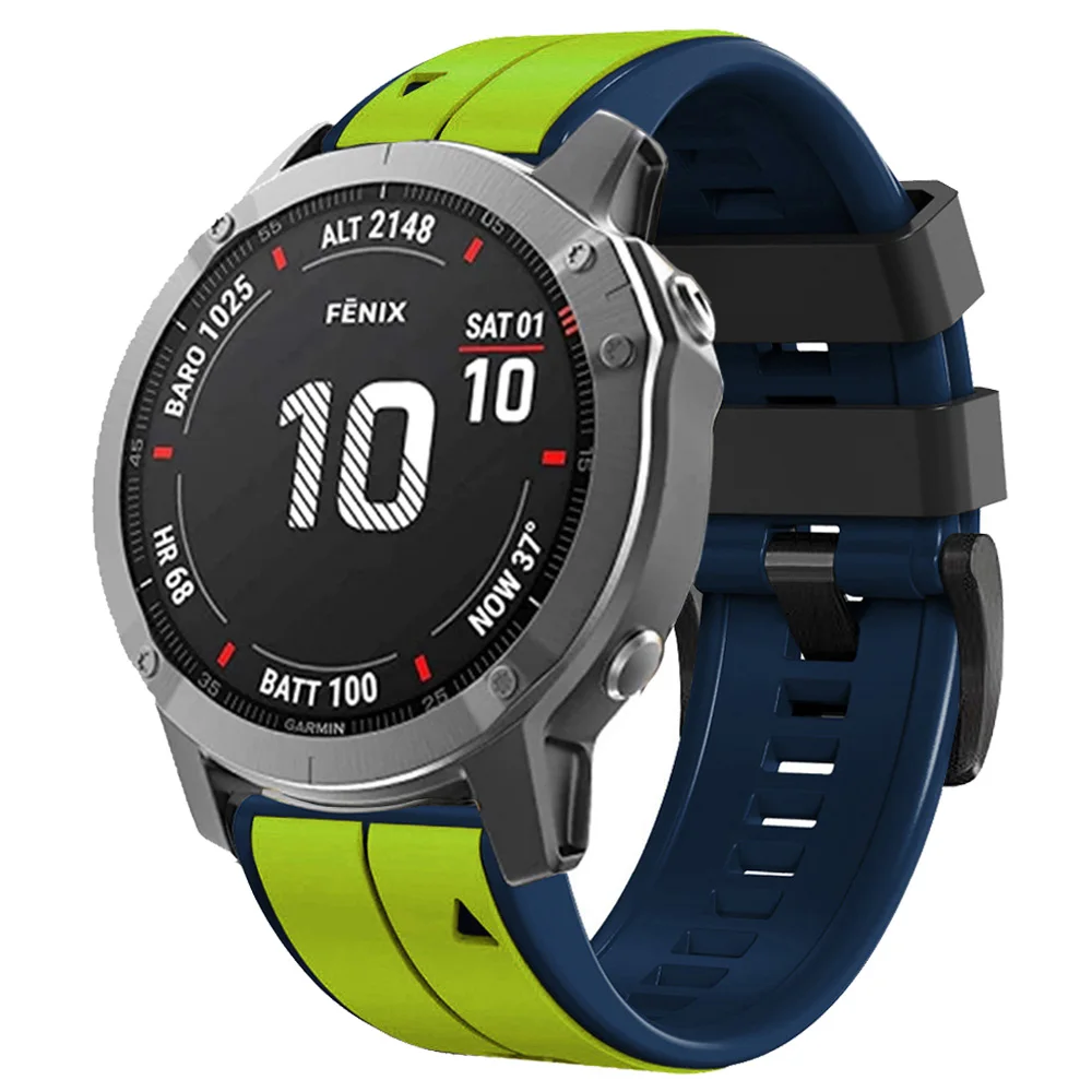Strap Bracelet For Garmin Fenix 7X 5X 5 Plus 7 6 6X Smart 3 3HR 935 Watchbands Band Quick Release Silicone Easyfit WristBand New