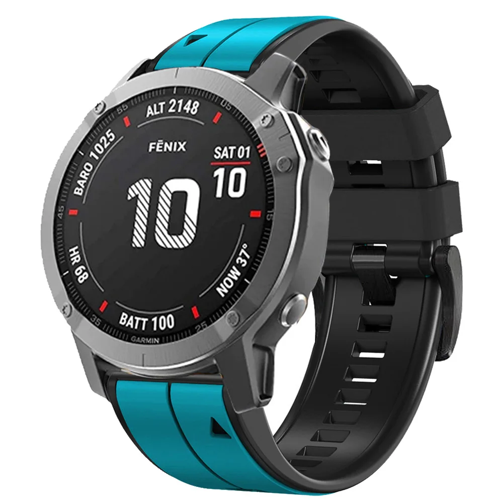 Strap Bracelet For Garmin Fenix 7X 5X 5 Plus 7 6 6X Smart 3 3HR 935 Watchbands Band Quick Release Silicone Easyfit WristBand New